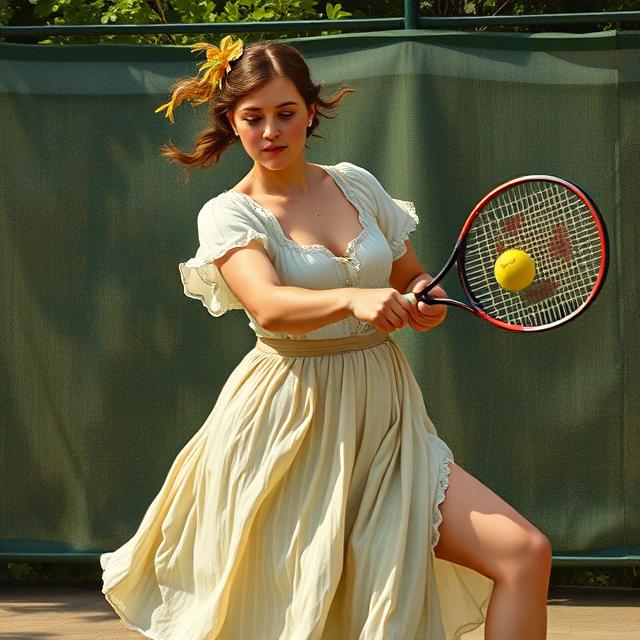 Dobova malba tenisu