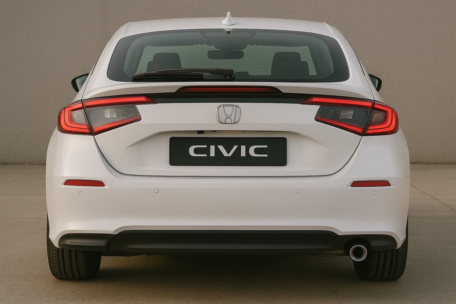 Honda Civic - Zadná časť