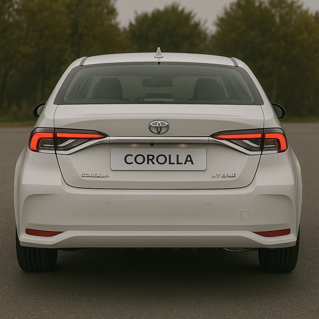 Toyota Corolla - Zadná časť
