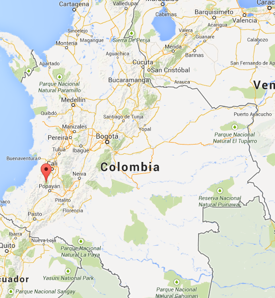 tierradentro mapa