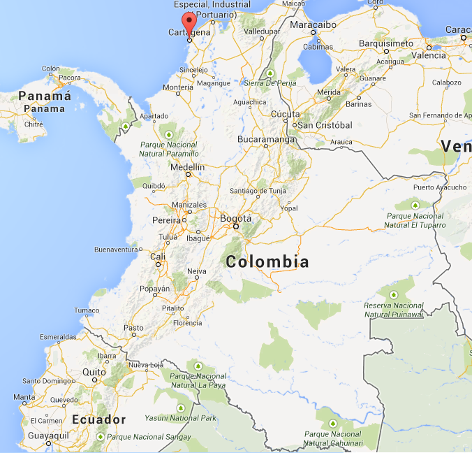 cartagena mapa