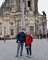 Exkurzia Berlín, Drážďany  -  Táto krásna momentka zachytáva katedrálu Svätej trojice v Drážďanoch, v ktorej je pochovaných 48 saských kráľov. Fotku harmonicky dopĺňa dvojica neznámych turistov.;-)  