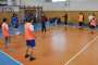Okresné kolo vo volejbale chlapcov - Rozcvička pred prvým zápasom